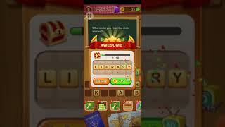 Word riddles game !! Package 1 Level 1-50 screenshot 4