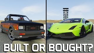 BUILT OR BOUGHT? || Lamborghini Gallardo VS GMC Syclone || Forza 6