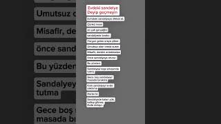 Evdeki Sandelyeye Dikkat Şfetedüş