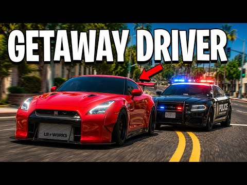 I Became a Getaway Driver in Supercars on GTA 5 RP
