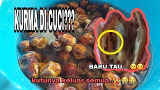CARA MEMBERSIHKAN KURMA || TUTORIAL MENCUCI KURMA || RAMADHAN 2021