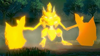 Pokemon Legends Arceus - Kleavor Boss Fight - Noble Lord of the Woods