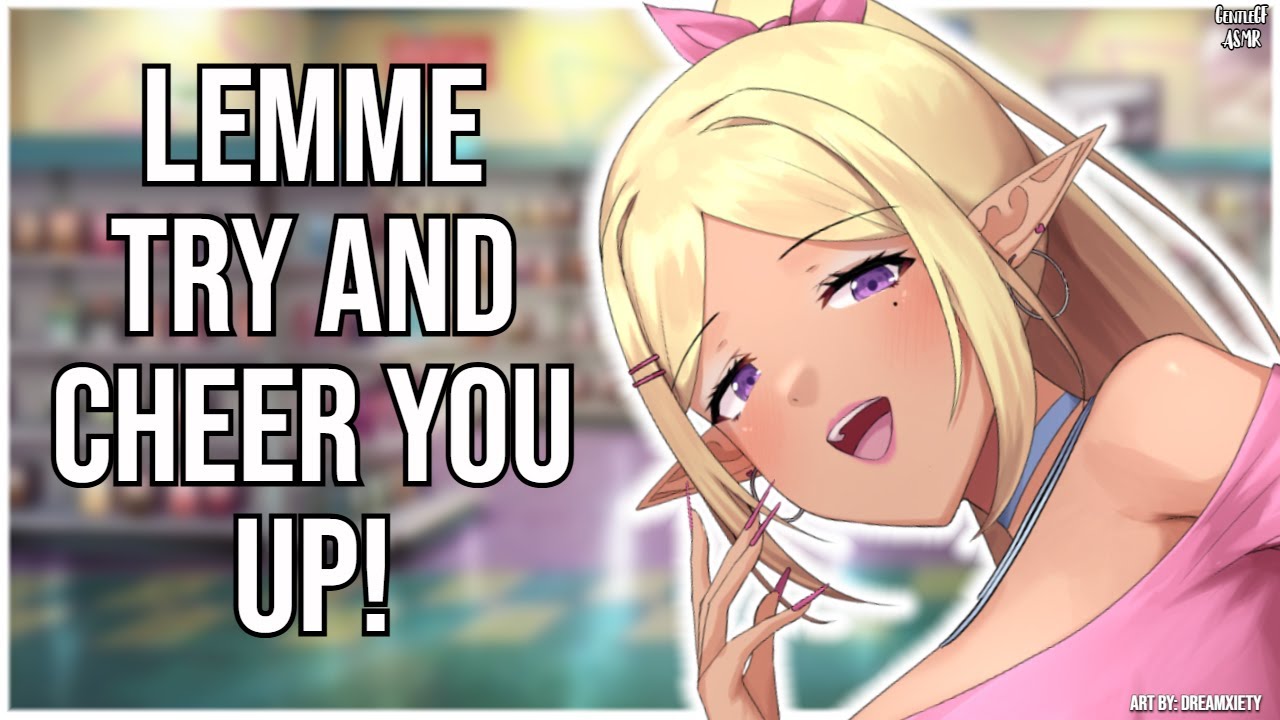 3DIO ASMR | Gyaru BFF Cheers You up After a Hard Day 🛍️ | Glass Tapping,  Spraying & Measuring