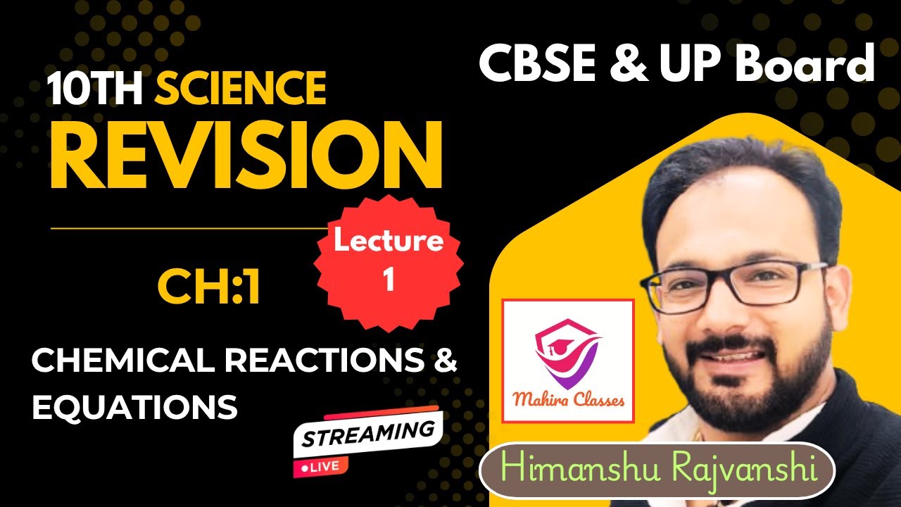 Class 10th Science Revision Batch|Mahira Classes Mawana|Online Classes ...