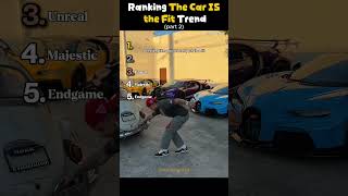 Ranking The Car Is the Fit Trend Part 2 👔🚘