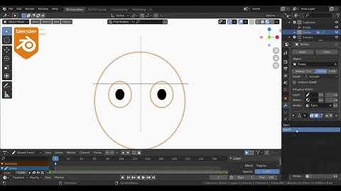 How to rig 2D EYE without armature - 2D Animation-Blender 2.8
