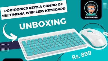 Portronics Key2-A Combo of Multimedia Wireless Keyboard & Mouse, #amazon  #keyboard #mouse #wirless