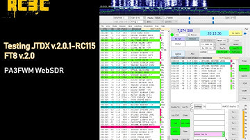 Testing new JTDX v.2.0.1-RC115 on 7.074 FT8 (WebSDR SWL)