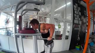 Paused training (Pull ups and dips)