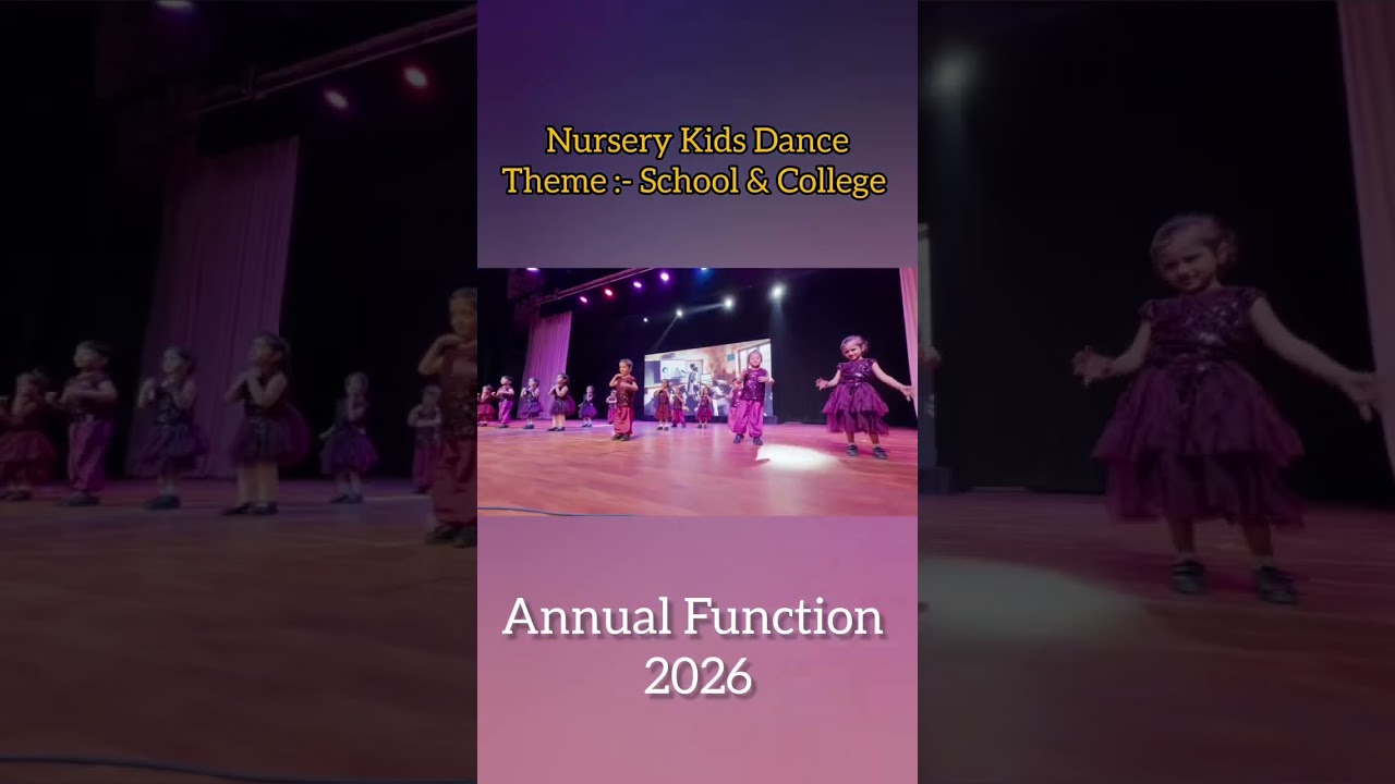✨ “Our Annual Function – a celebration of dreams and dedication.”#kidzkingdompreschool 