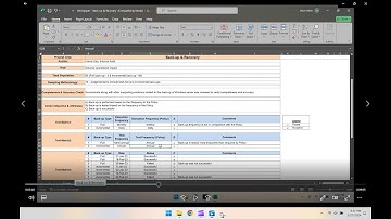 IT with Varun Vohra - ITGC & Risk - Operations - Back-up & Recovery - Hands-on Workpaper (Promo)