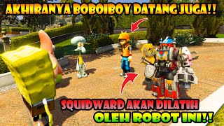 GTA 5 MODS SPONGEBOB DAN PATRIK BERTEMU DENGAN BOBOIBOY DAN ROBOT OMEGA!