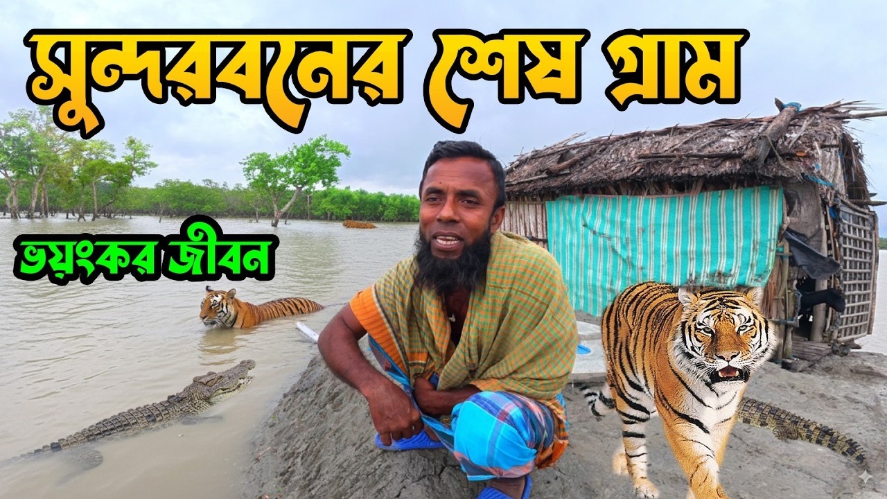 সুন্দরবনের শেষ গ্রামের মানুষের জীবন || বাংলাদেশের সবচেয়ে সুন্দর গ্রাম || Last village of Sundarban