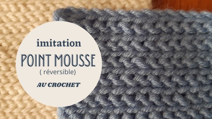 Les points au crochet qui ressemblent au tricot - HOOKLOOK. Méli