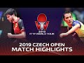Дмитрий Овчаров vs Hugo Calderano | Czech Open 2019 (1/2)