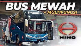 Bus Pariwisata Spek Kelas Atas ‼️ Bagong Biru Hino RM280 ABS