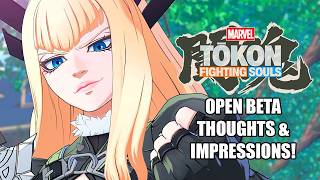 My thoughts on the Marvel Tōkon Fighting Souls Open Beta Test!