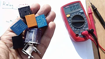 How to test Relays with a multimeter in Urdu/Hindi