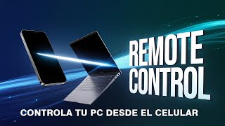 Como CONTROLAR PC desde el CELULAR fácil y rápido ✅ Tutorial 2025
