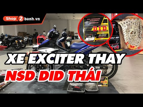 Video Nhông Sên Dĩa DID vàng cho Exciter 150 tại Shop2banh |... - youtube