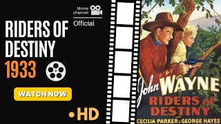 Riders Of Destiny 1933 - JOHN WAYNE - FULL MOVIE HD Public Domain #fullmovie #western #johnwayne