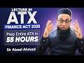ACCA | Advance Taxation (ATX) | Finance Act 2025 LECTURE 1 | Urdu/Hindi
