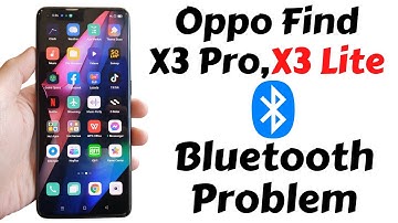 Oppo Find X3 , find x3 lite Bluetooth Problem || Oppo Bluetooth Not working Fixed