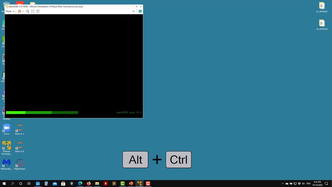 virtual machine linux on windows