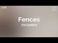 Fences (lyrics) - Paramore