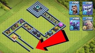 Mass Army VS Deadly Traps: Who is Stronger? Trap Challenge | Clash of Clans