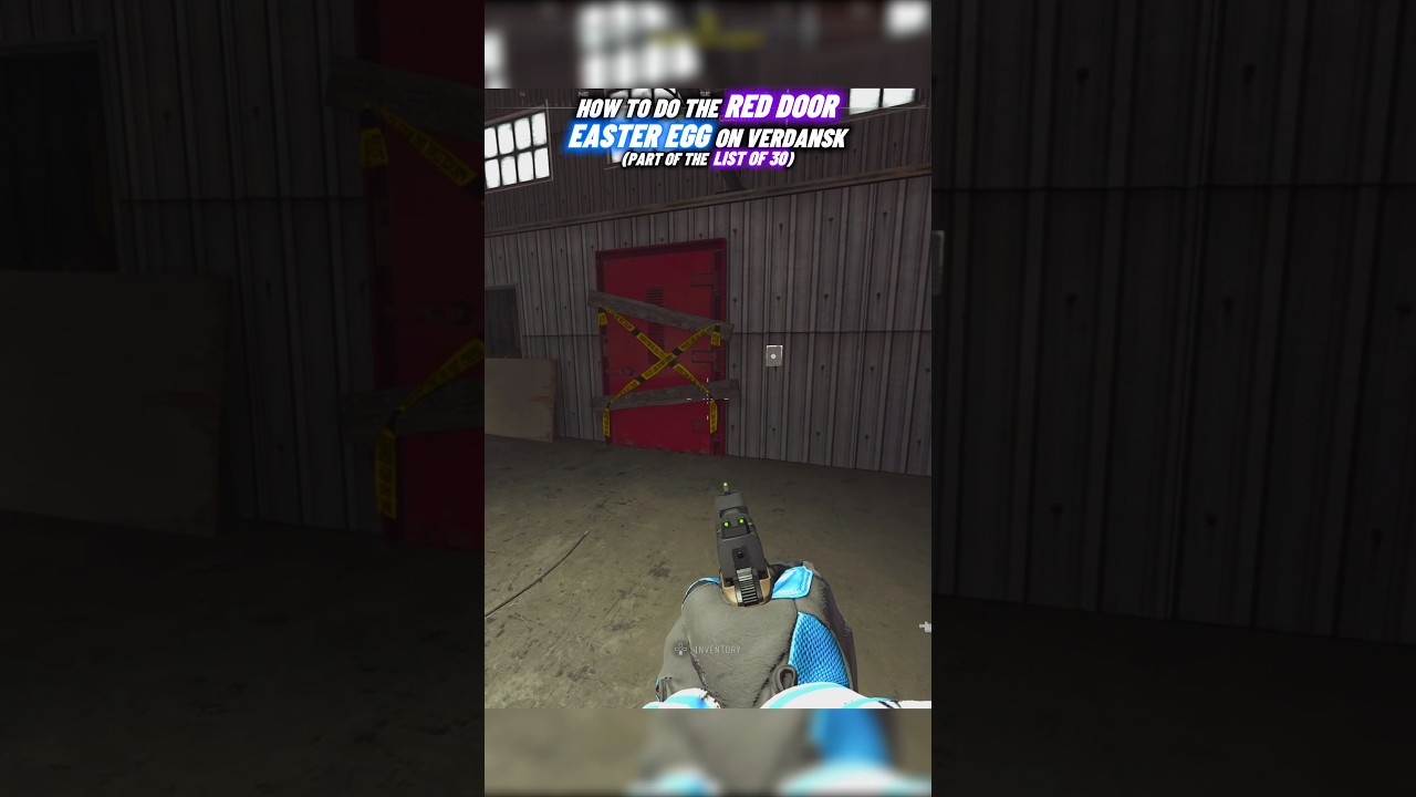Как найти пасхальное яйцо «Красная дверь» в Верданске 😱 Warzone