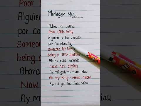 Montagem Miau Lyrics English Translation Lenar Leonardo P Spanish Brazilian Funk Lyrics