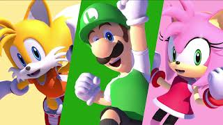 Luigi Vs. Bowser Jr. - Mario & Sonic at the Tokyo 2020 Olympic Games Football | Very Hard CPU |