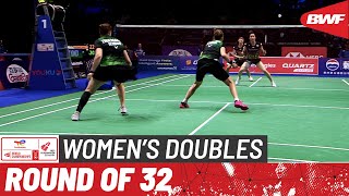 BWF World Championships 2023 | Iwanaga/Nakanishi (JPN) [14] vs. Fruergaard/Thygesen (DEN) | R32