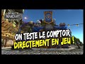 On teste le comptoir directement en jeu  