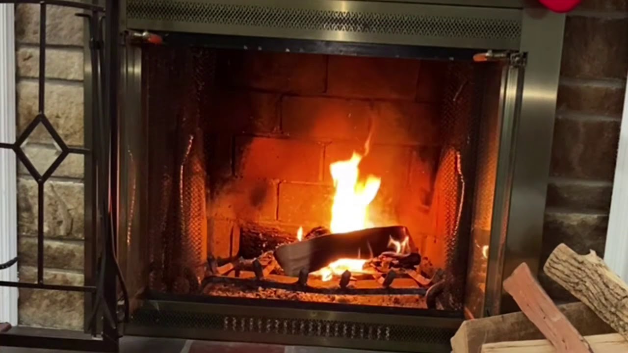 FIREPLACE WE BURN LOGS YouTube