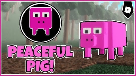 How to get "PEACEFUL PIG" BADGE + GURT MORPH/SKIN in PIGGY RP [W.I.P]! - ROBLOX