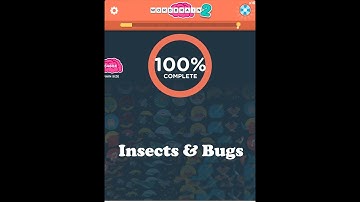 Wordbrain 2 Insects & Bugs Answers