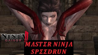 Ninja Gaiden 2 Master Ninja Speedrun (World  Record)