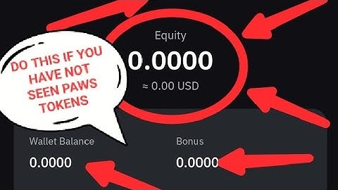 PAWS 🐾 Tokens Distribution: What To Do If Tokens Were Not Sent To Your Exchange 💱 Especially Bybite
