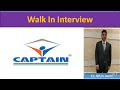 Direct interview  captain steel india limited  captain tmt  captain steel tmt bar job  up job