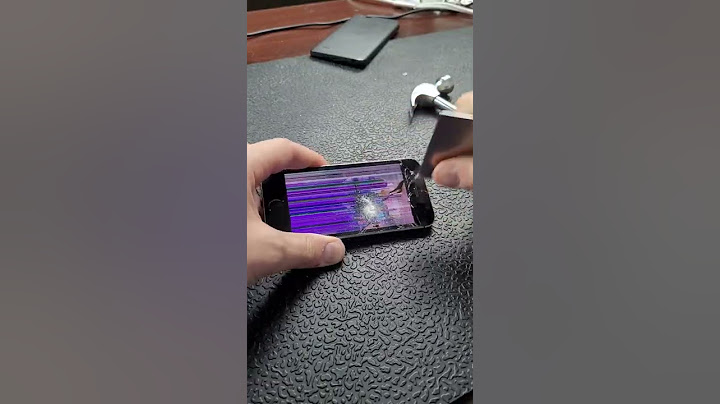 smashing the iPhone SE with a hammer will do this: ... #shorts