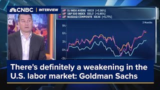 There's definitely a weakening in the U.S. labor market: Goldman Sachs Asset Management