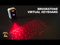Pocket-sized Laser Keyboard! | Brookstone Virtual Keyboard