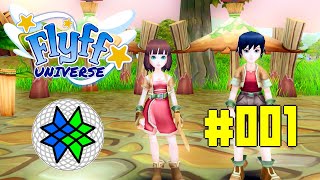 Flyff Universe Gameplay  #001 Vagrant LVL 1-6 Leveling