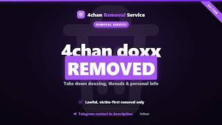 4chan Post Removal: Take Down Doxxing Fast
