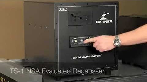 Garner TS-1 Continuous Duty Degausser