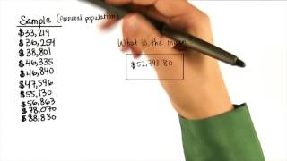 Calculate Mean - Intro to Descriptive Statistics