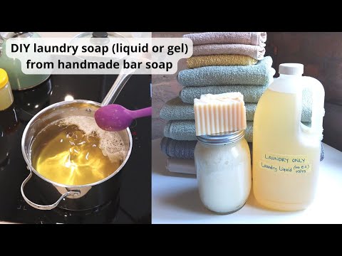 How to Make Coconut Oil Soap for Homemade Laundry Detergent – Lovin Soap  Studio