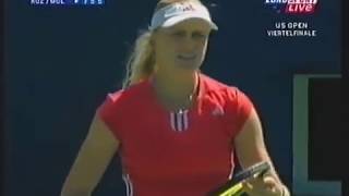 2005 US Open Doubles Quarterfinal Grönefeld/Navratilova vs Kuznetsova/Molik